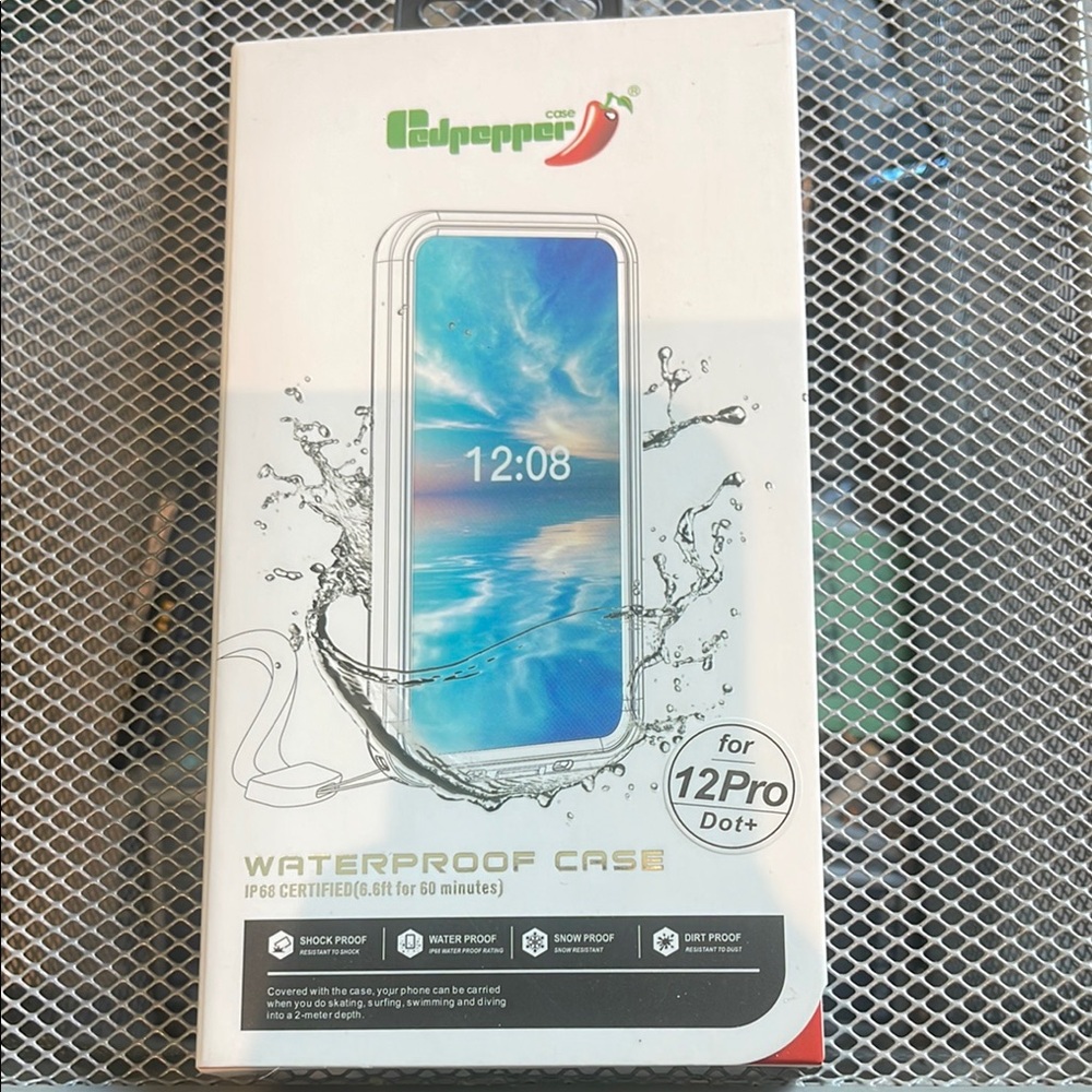 White Protective Case for T20S Water-Resistant Design